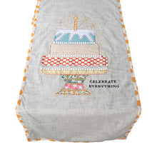 Load image into Gallery viewer, Reversible CELEBRATE EVERYTHING Table Runner