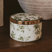 Load image into Gallery viewer, Green Gardens Trinket Box