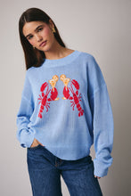 Load image into Gallery viewer, Lobster Party Beach Sweater
