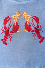 Load image into Gallery viewer, Lobster Party Beach Sweater
