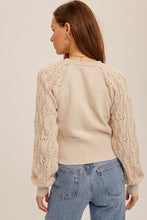 Load image into Gallery viewer, Sylvie Sweater~Cream
