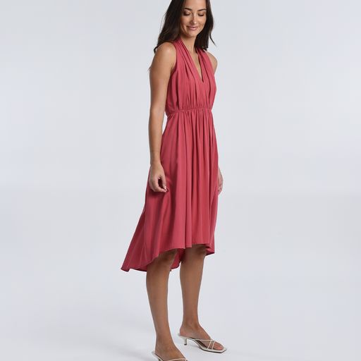 Hamptons High-Lo Dress~3 Colors