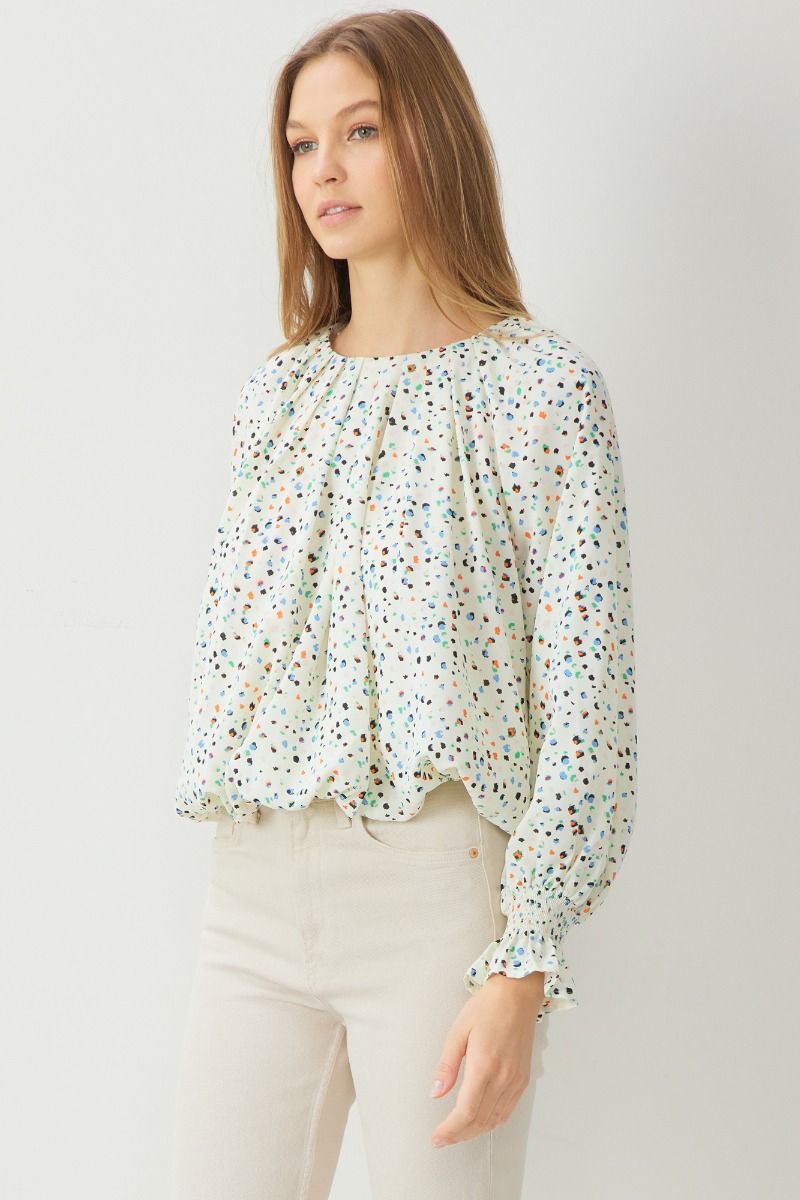 Spring Dots Blouse